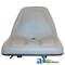 A & I Products Seat, Michigan Style, w/ Slide Track, GRY 24.5" x18.5" x11.25" A-TMS444GR - alternate 2